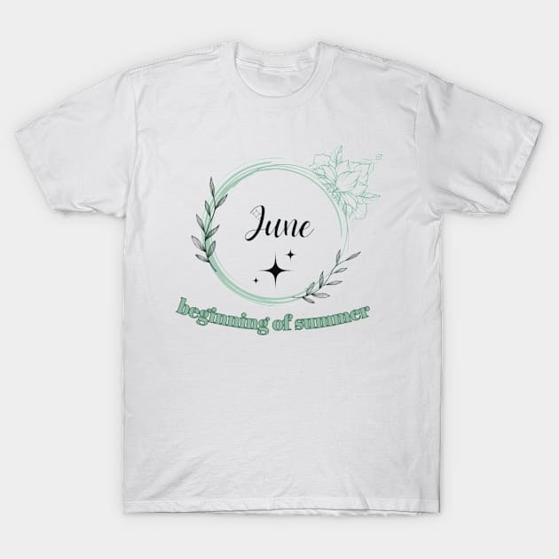 June :beginning of summer T-Shirt by Perfect_imagination